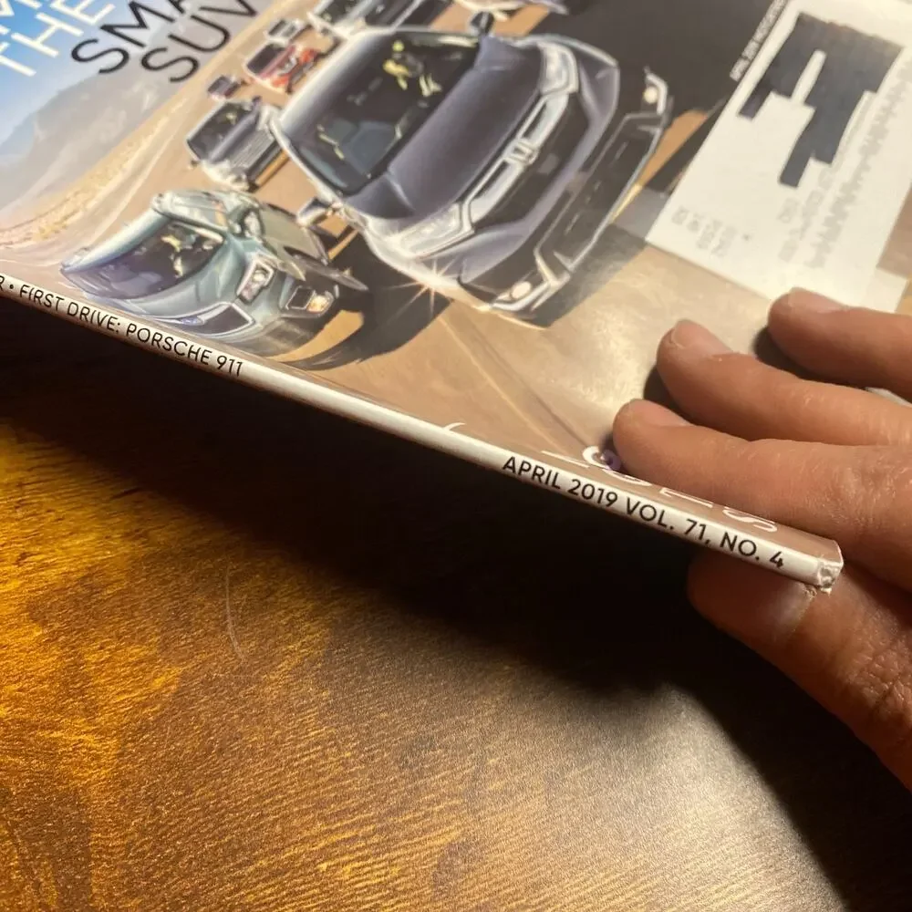 MOTOR TREND MAGAZINE-------APRIL 2019
